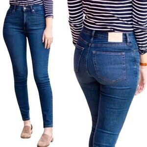 Everlane High Rise Skinny Jeans Denim 27 Regular